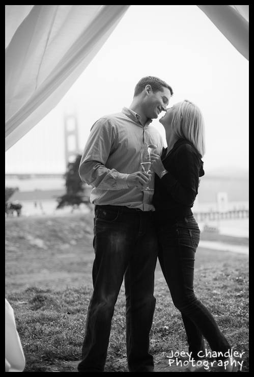 Carl and Michelle's surprise engagement session at Crissy Field-10