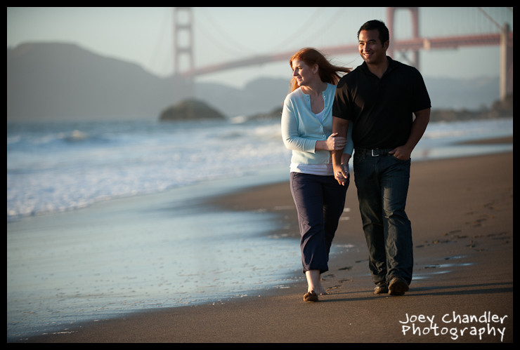 Kari and Long engagement photographs at Baker Beach-8