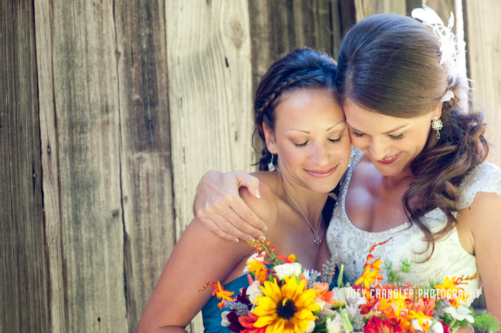 Beautiful Bride with her sister San Francisco Wedding Photographer