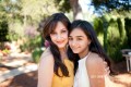 Mom hugging Daughter at a Birthday Party