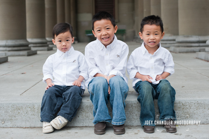 Smiling Boys in Golden Gate Park