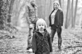 Boy walking ahead of family in the Presidio - San Francisco Photographer Joey Chandler