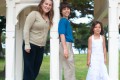 Family portrat at the Sutro Heights Gazebo - San Francisco Family Photographer Joey Chandler