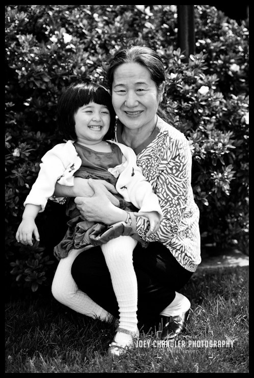Grandmother and Granddaughter Grandmother and Granddaughter - San Francisco Child Photography