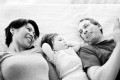 Printed Photograph of San Francisco Family laying in bed by Joey Chandler Photography