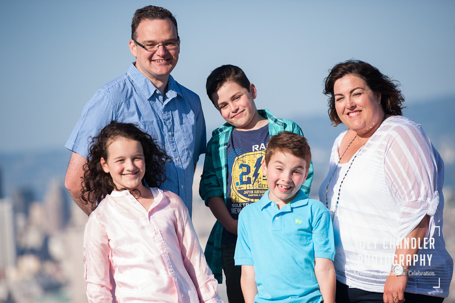 Australian Family visiting San Francisco